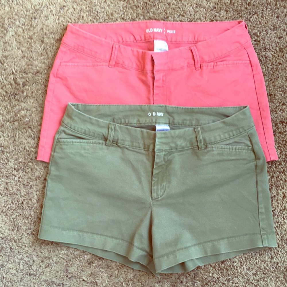 Bundle of 2 Old Navy Pixie shorts size 4